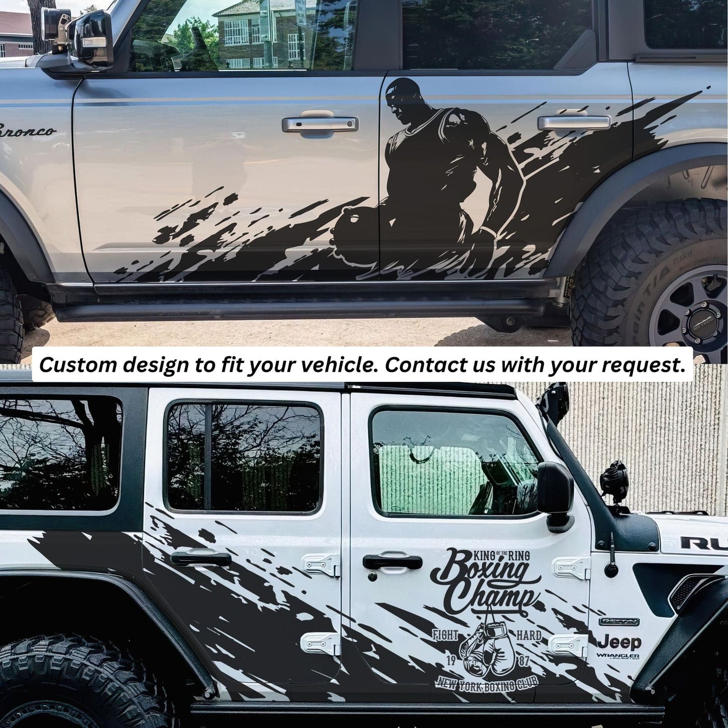 Custom Off Road Graphic Truck Decal Sticker. Personalized Logo for your Vehicle. #7009