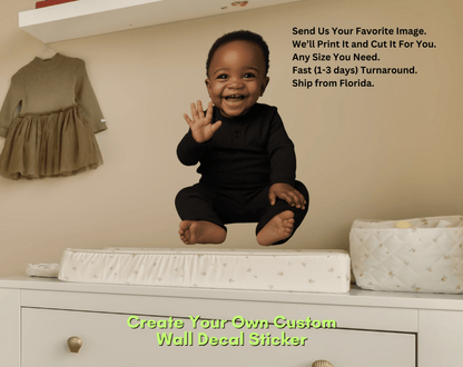 Custom Life Size Wall Decal Sticker.
