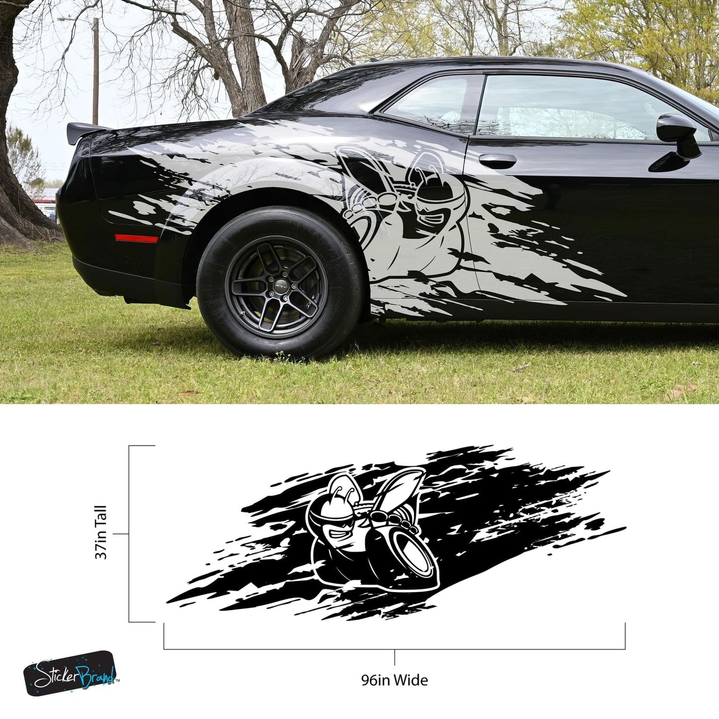 Scat Pack Decal Sticker for Challenger, Charger. #7026