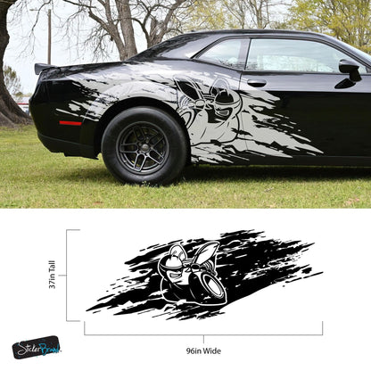 Scat Pack Decal Sticker for Challenger, Charger. #7026