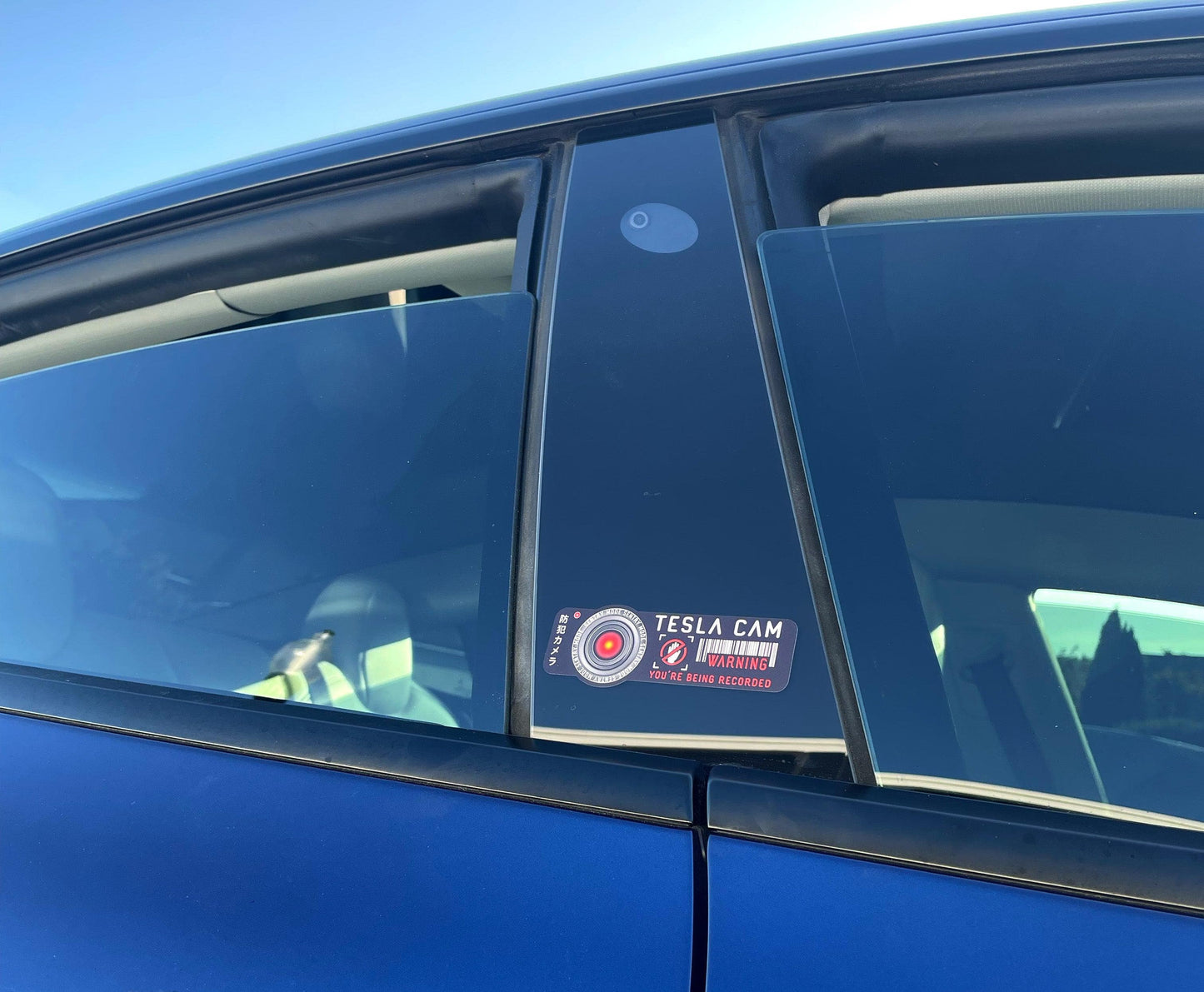Tesla Cam Warning Sticker Decal. #6570