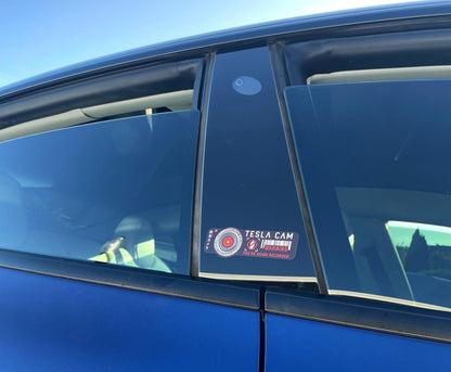 Tesla Cam Warning Sticker Decal. #6570