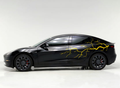Lightning Bolt Car Decal. #6572
