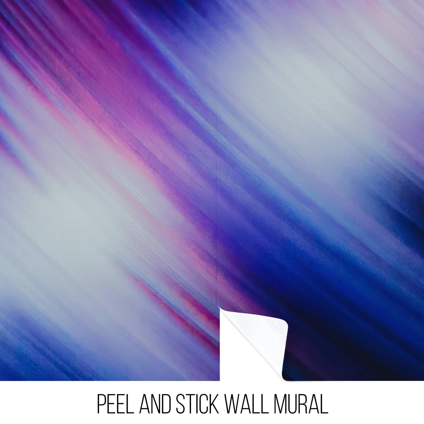 Music Wallpaper - Purple Violet Album Wall Art Mural - Peel and Stick Decor #6599