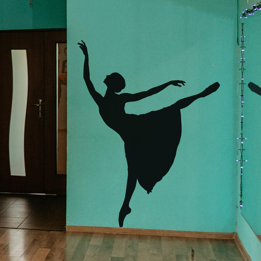 Ballerina Wall Decal Sticker. Dance Studio Decor. #6641