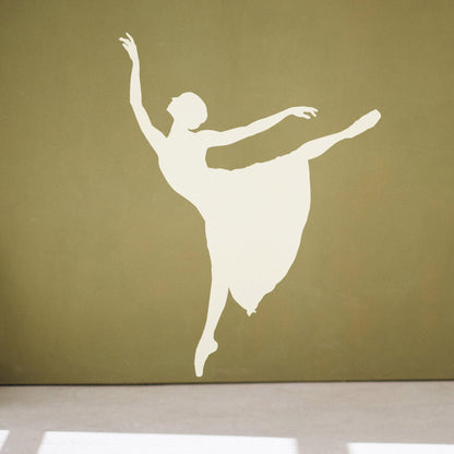 Ballerina Wall Decal Sticker. Dance Studio Decor. #6641