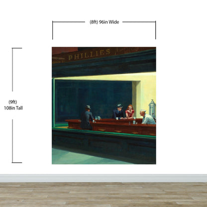 Nighthawks Painting Wallpaper. Painting by Edward Hopper. #6654
