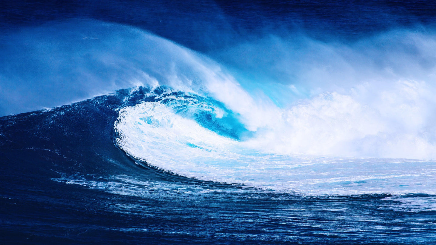 Big Wave Wallpaper. Surf Ocean Wave Wall Mural. #6670