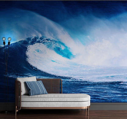 Big Wave Wallpaper. Surf Ocean Wave Wall Mural. #6670