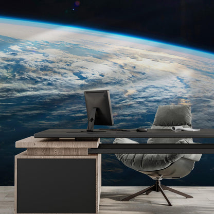 Earth Wallpaper Mural Design. Space Mural. #6694