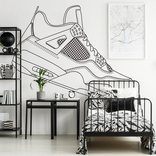 Sneaker Wall Decal Sticker for the Sneakerhead. #6704