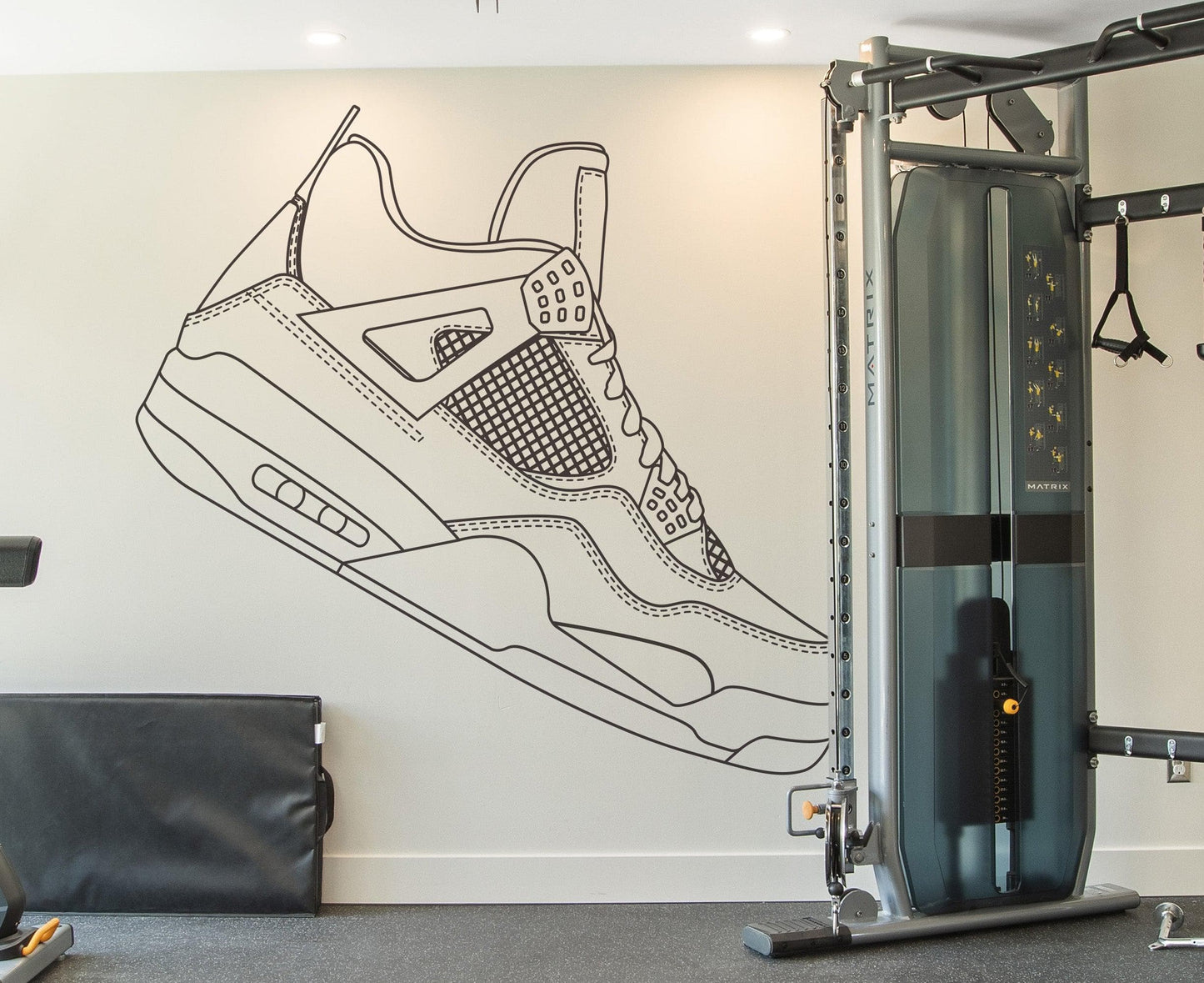 Sneaker Wall Decal Sticker for the Sneakerhead. #6704