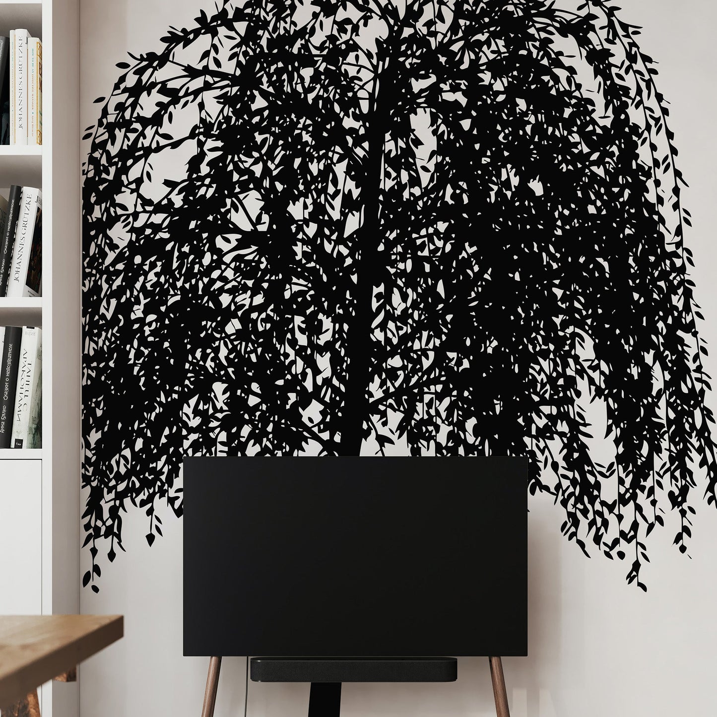 Weeping Willow Tree Wall Decal Sticker. #6707