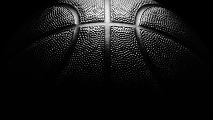 Black Basketball Wallpaper Mural - Perfect for Sports Enthusiasts! #6715