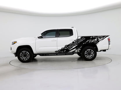 Toyota Tacoma Truck Mud Splash Car Decal Graphic Sticker. #6779