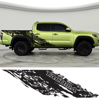 Toyota Tacoma Truck Mud Splash Car Decal Graphic Sticker. #6779