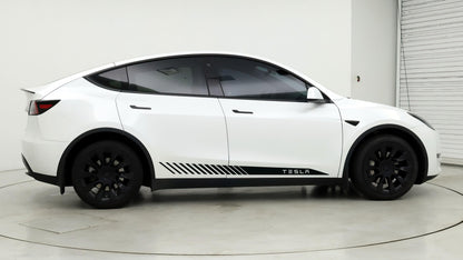 Tesla Racing Stripes Decal Sticker. #6795