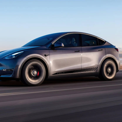 Tesla Racing Stripes Decal Sticker. #6795