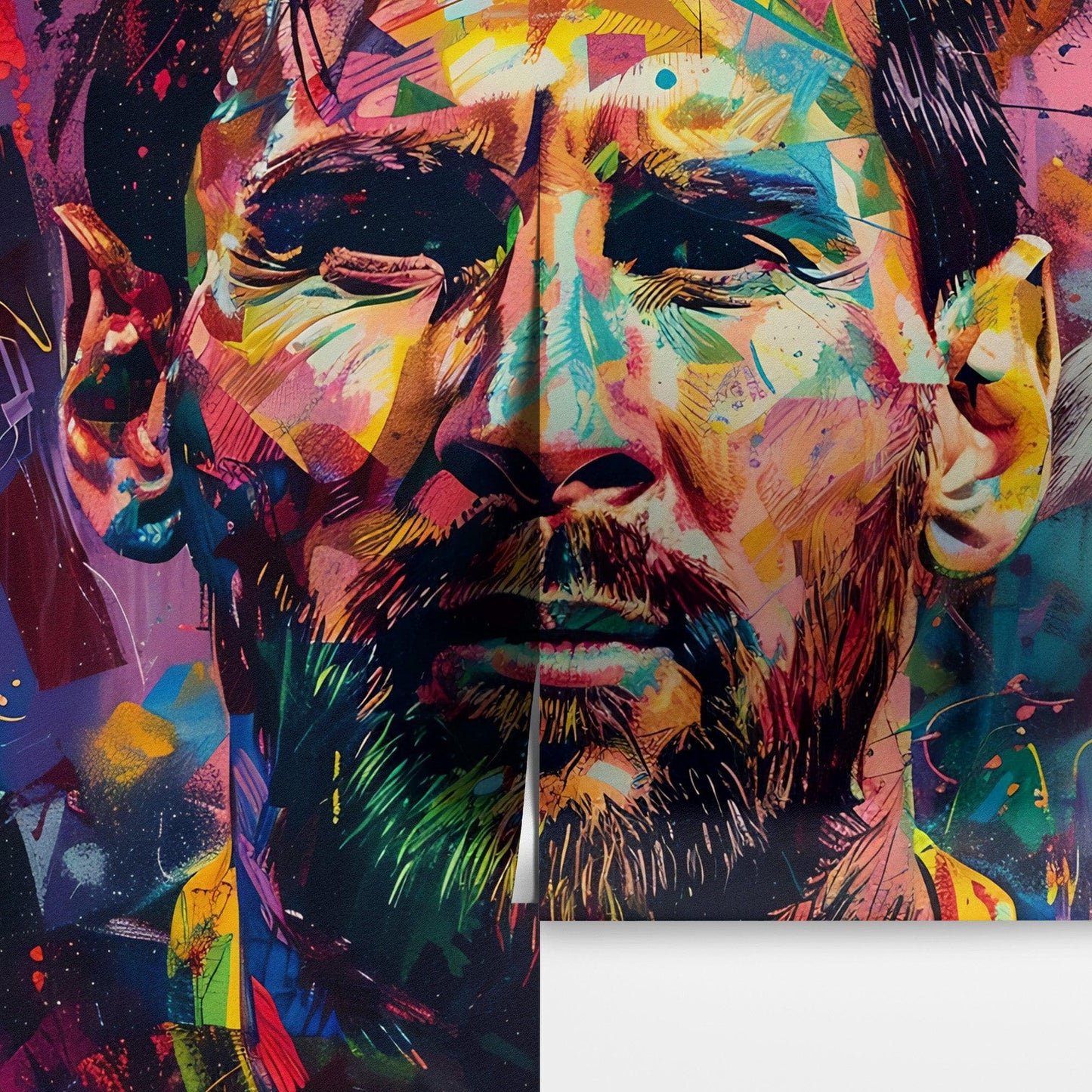 Lionel Messi Art Wallpaper Mural. #6853