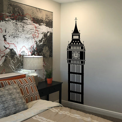 London Big Ben Clock Tower Wall Decal Sticker. #6854