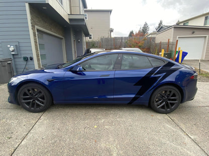 Lightning Bolt Car Decal Sticker. Universal Fit for Tesla / EV's. #6863