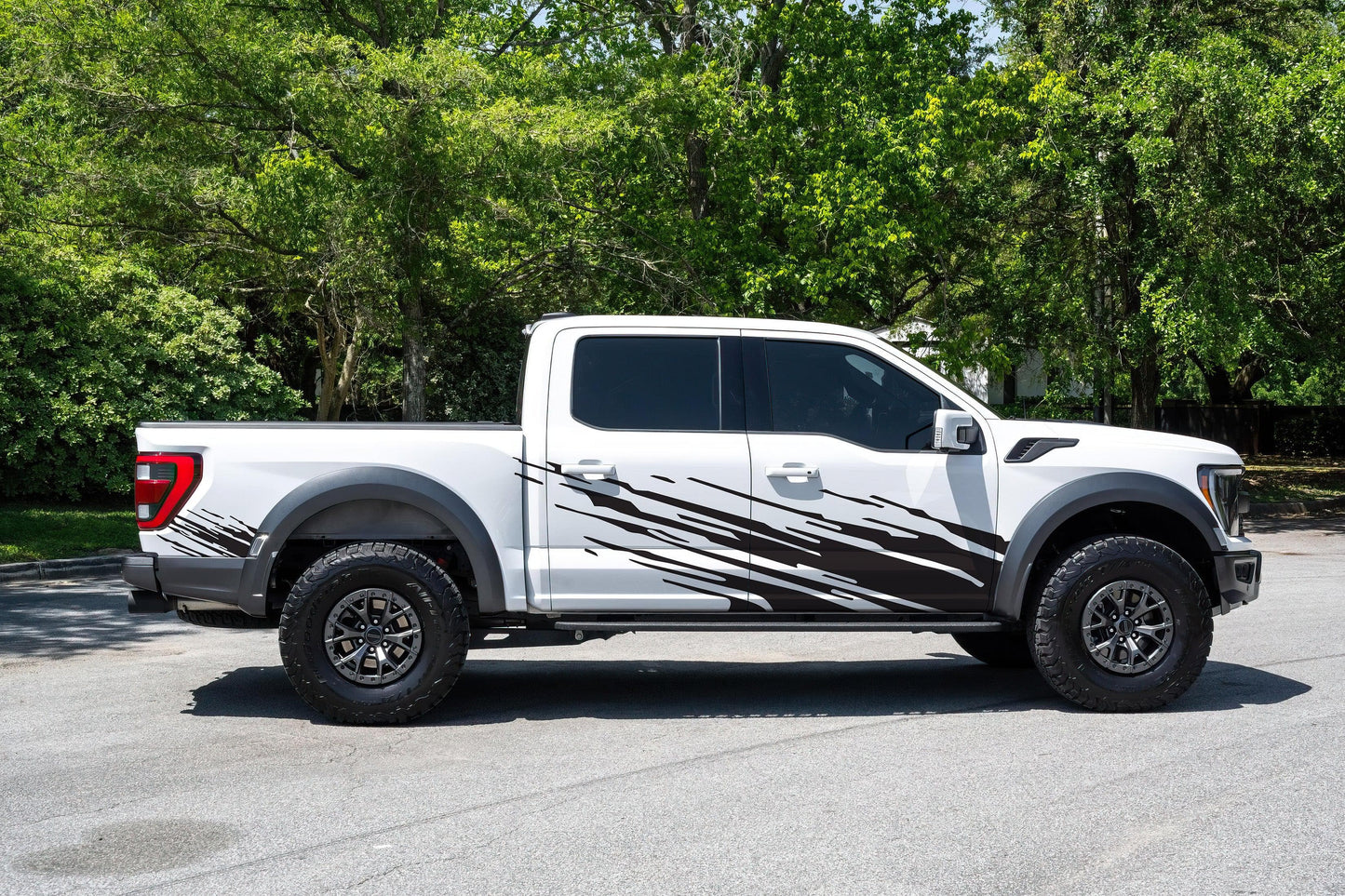 Digital Mud Splash Truck Decal. Universal Fit. Set of 2. #6928