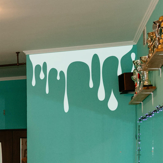 Paint Dripping Wall Decal. Slime Wall Decal. Perfect for Kid's room. #695
