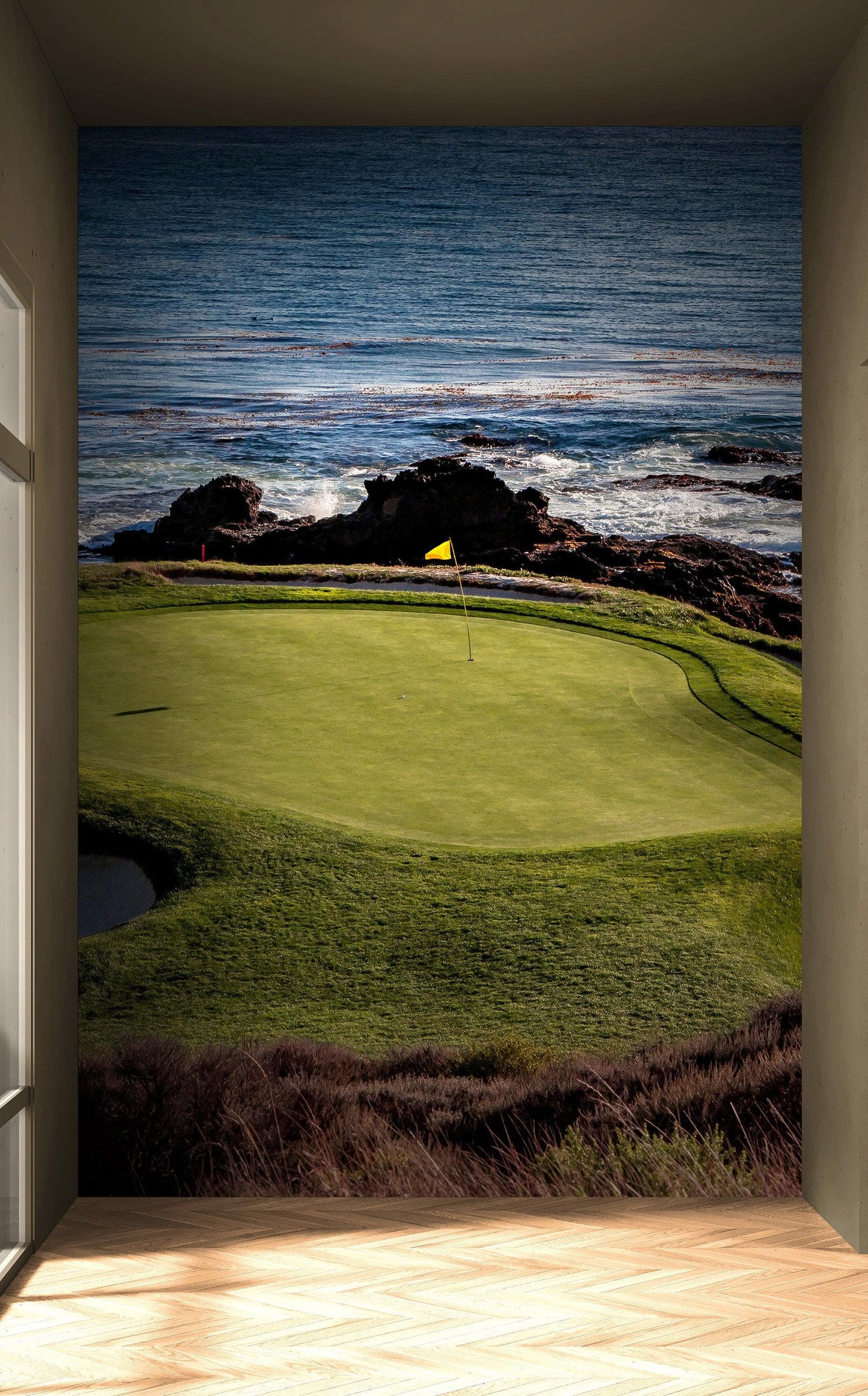 Pebble Beach Golf Course Wallpaper Mural. #6977