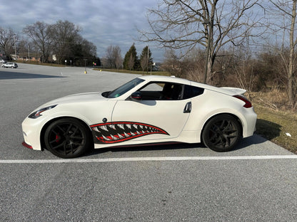 Flying Tiger Shark Military Bomber Design Decal. Jaws Decal. #6992