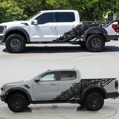 Ford Ranger Raptor Truck Splash Decal. #7084