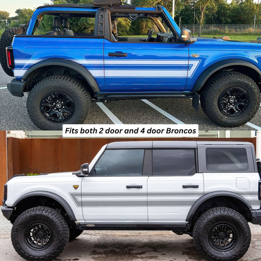 Stripes Graphic Decal for Ford Bronco. #7029