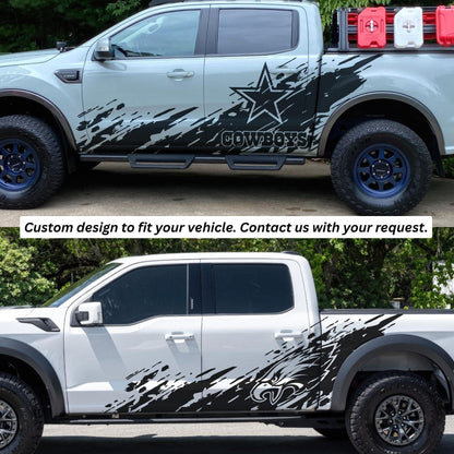 Custom Off Road Graphic Truck Decal Sticker. Personalized Logo for your Vehicle. #7009