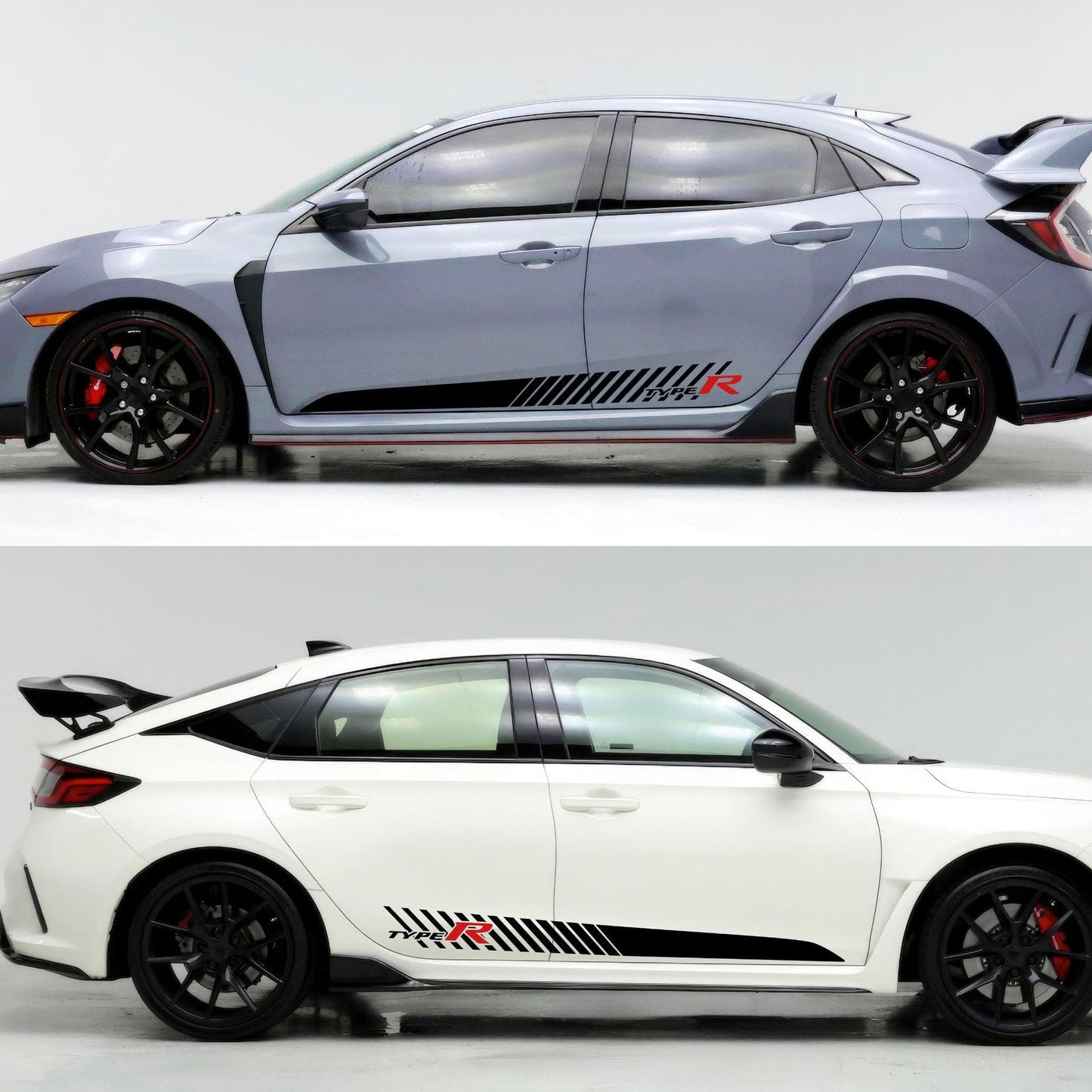 Honda Civic Type R Sticker Decal. Racing Stripes. #6803
