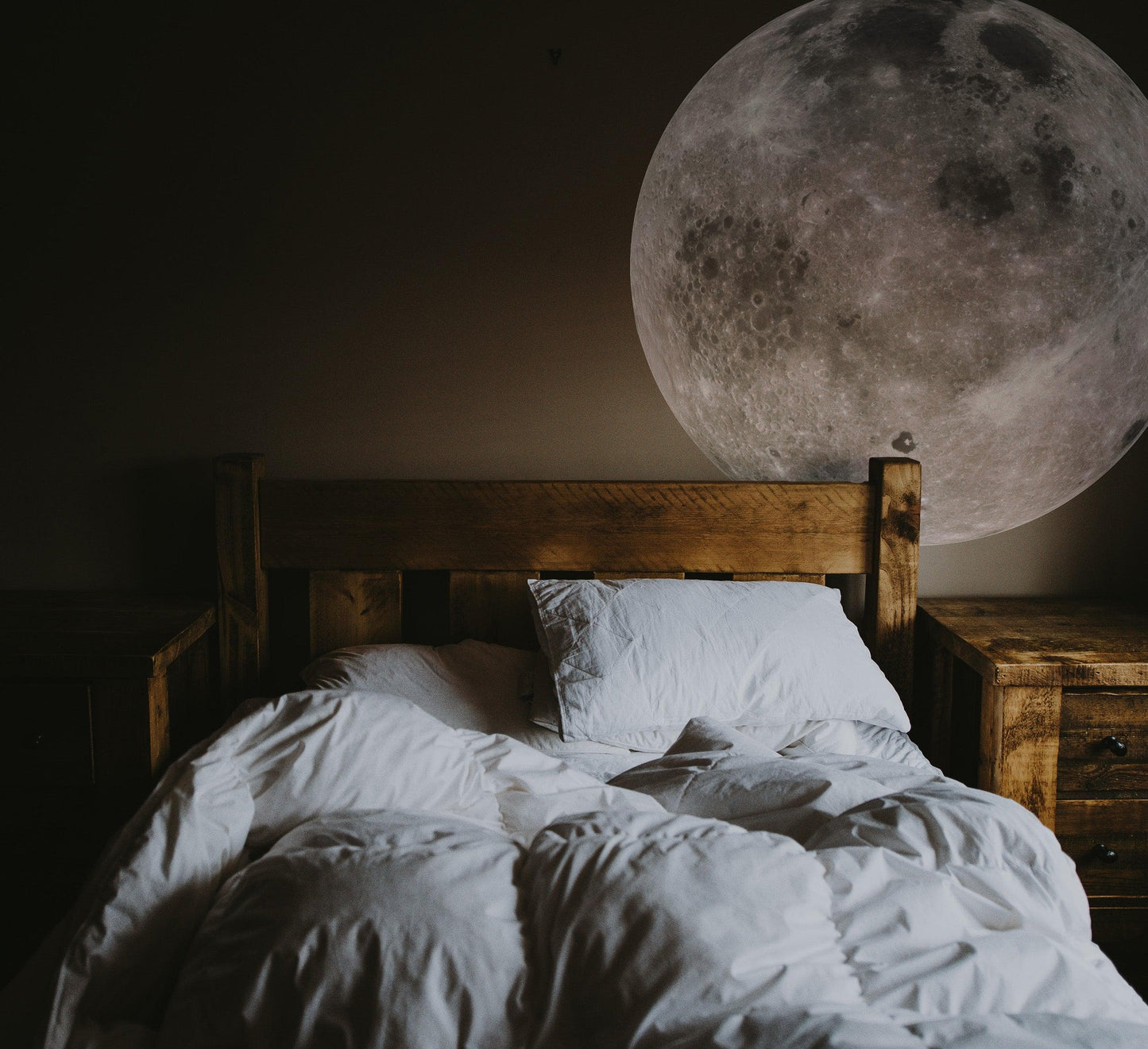 Large Moon Wall Decal. #7001
