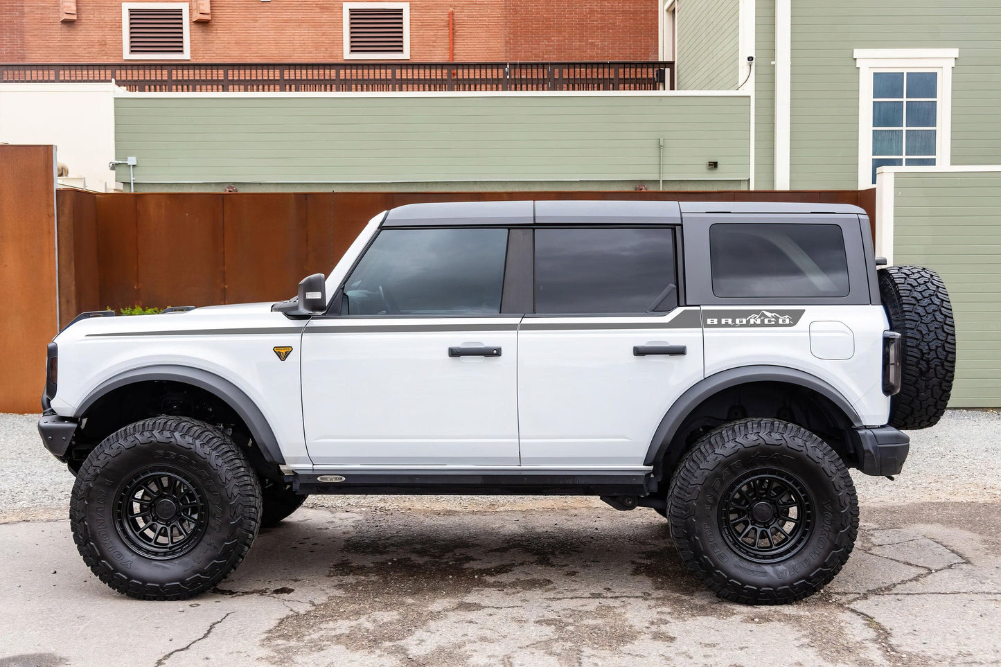 Offroad Overland Bronco Stripes Decal Sticker. #7035