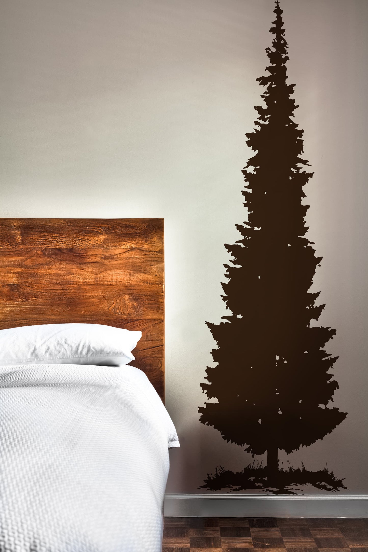Pine Tree Wall Decals. Set of 2. #7070