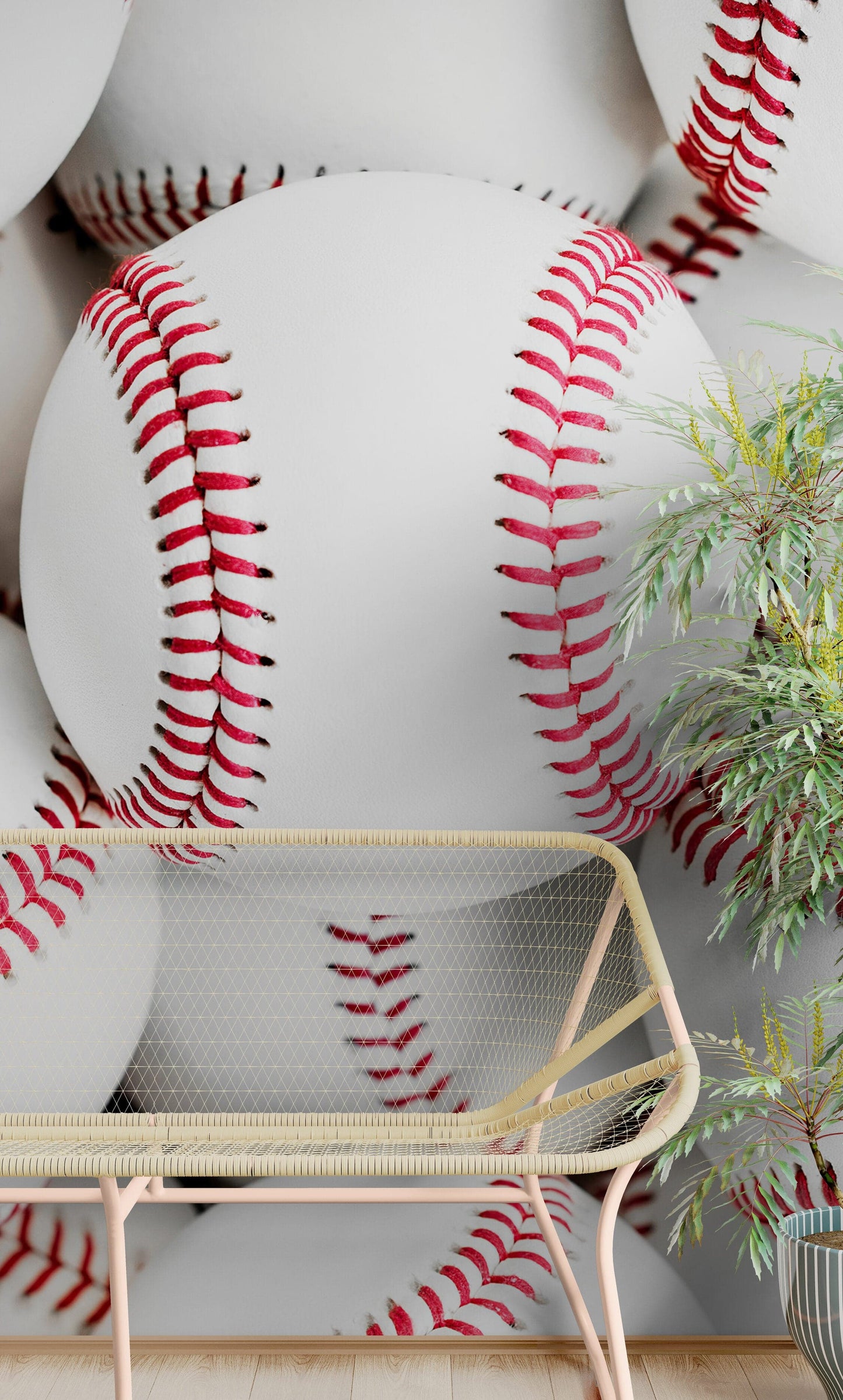Baseball Wallpaper Mural. #7080