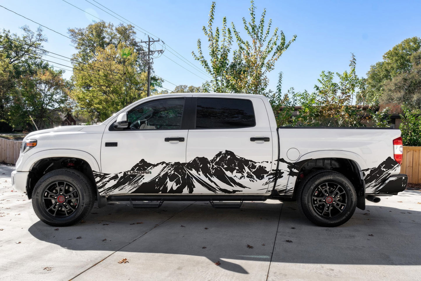 Mountain Truck Graphic Decal. Overland Vinyl Decal. #7085