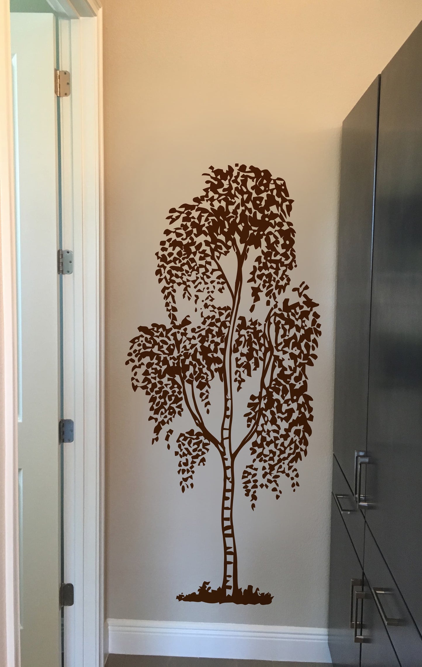 Tall Tree Wall Decal. #7092