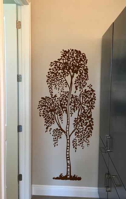 Tall Tree Wall Decal. #7092