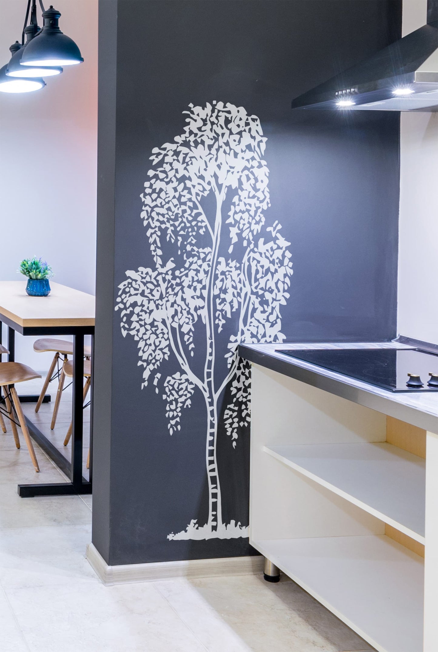 Tall Tree Wall Decal. #7092