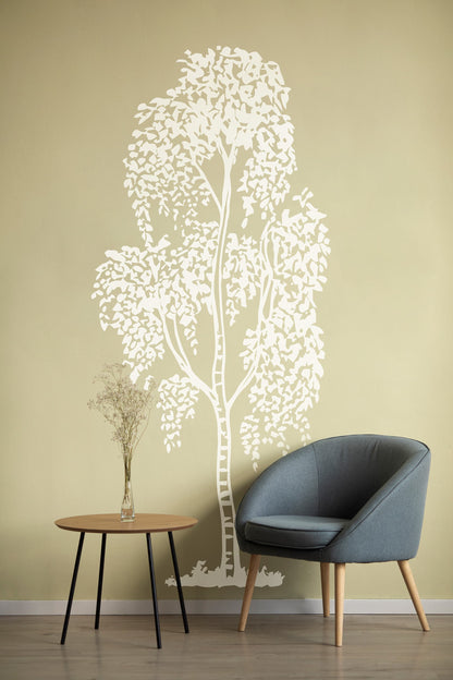 Tall Tree Wall Decal. #7092