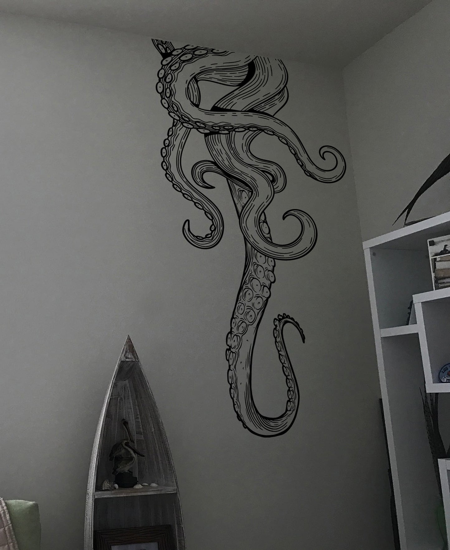 Nautical Octopus Tentacles Wall Decal Sticker. #7101