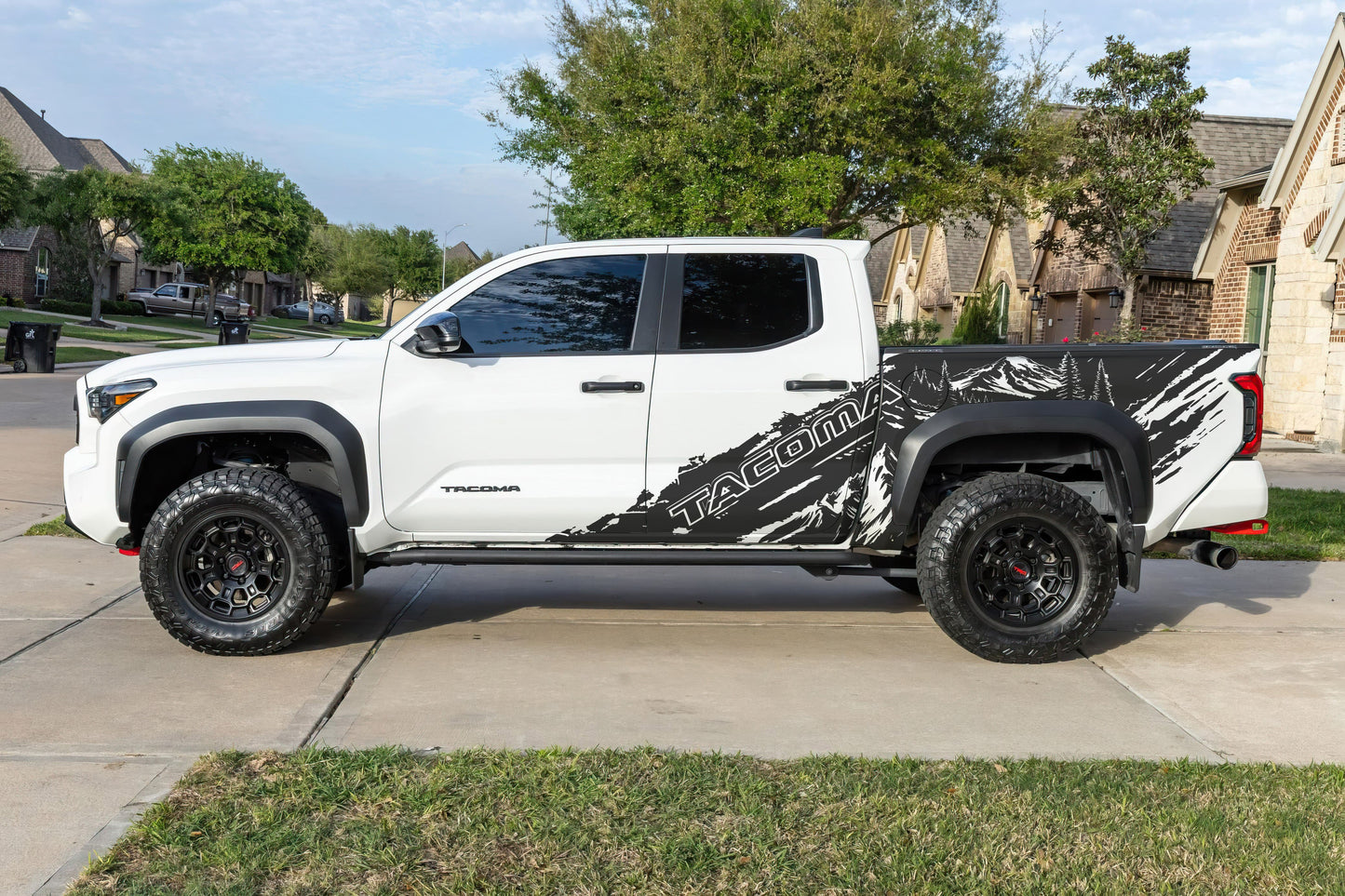 Tacoma Truck Decal Graphic Sticker. Mountain Off-Road Outlander. #7112