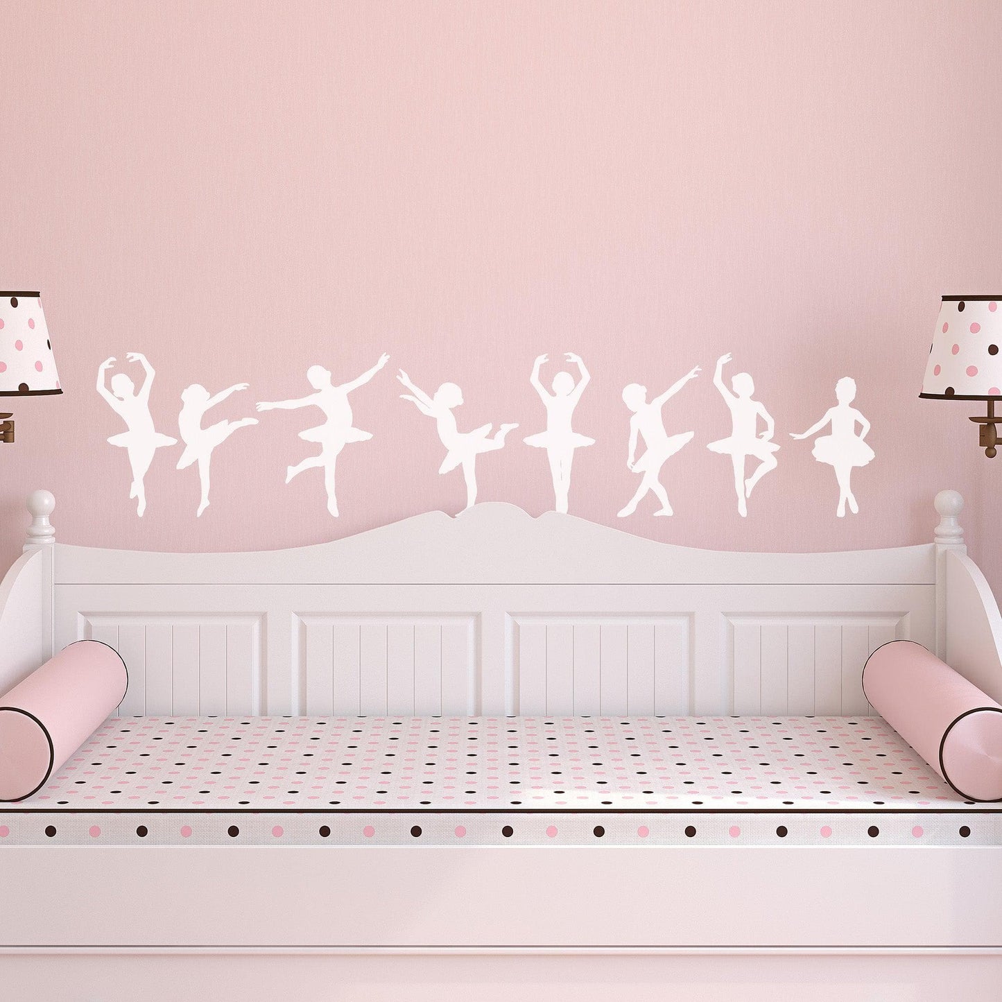 Little Dancers Children Ballerinas Vinyl Wall Decal Sticker. #816