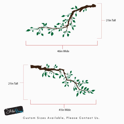 Tree Branches Vinyl Wall Decal Sticker. #835