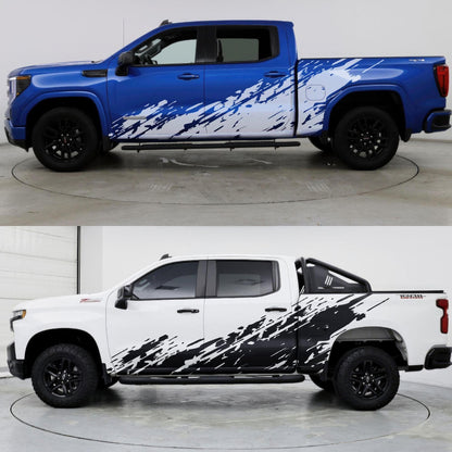 Truck Mud Splash Graphic Sticker. Silverado / GMC Sierra. #6898