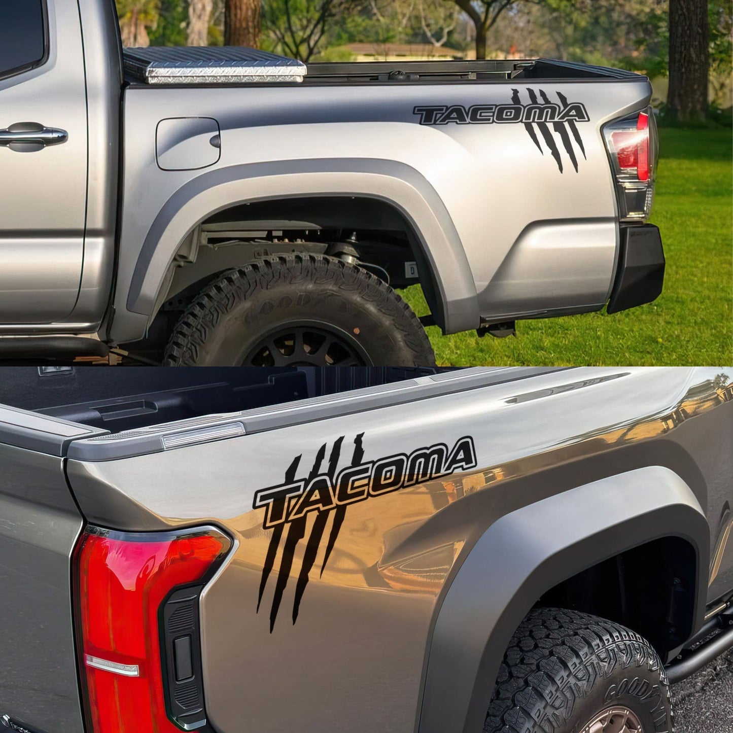 Toyota Tacoma Raptor Claw Decal Sticker. Set of 2. #7111