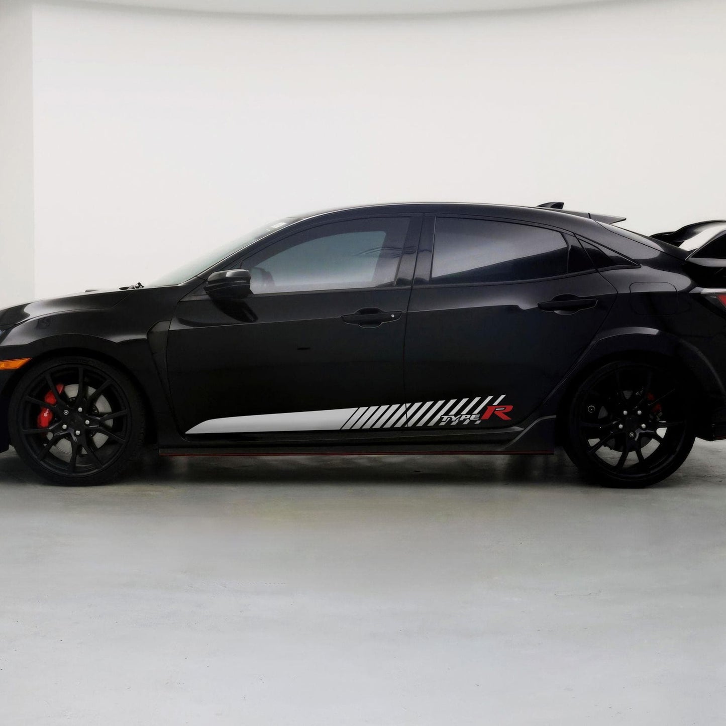 Honda Civic Type R Sticker Decal. Racing Stripes. #6803
