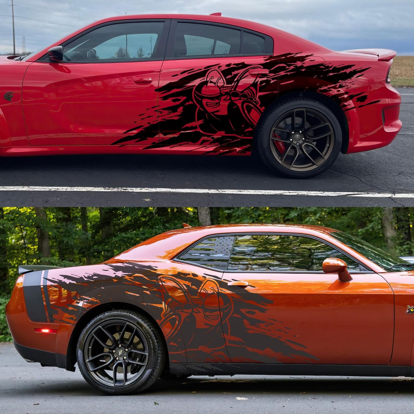 Scat Pack Decal Sticker for Challenger, Charger. #7026